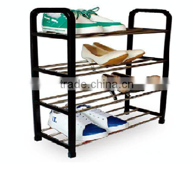 metal & plastic display shoe rack