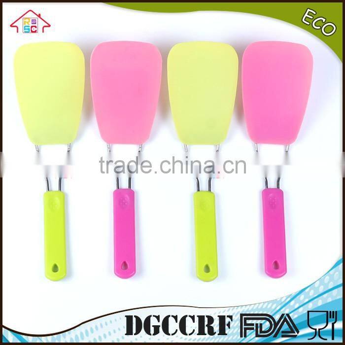 NBRSC high qulaity kitchen gadget Non-stick plastic nylon shovel pancake turner for kitchenware
