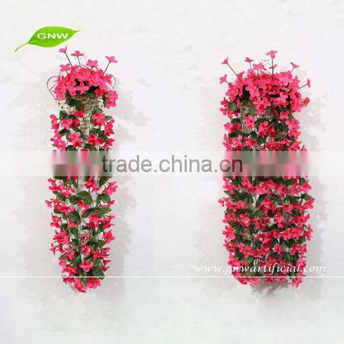 Artificial Hanging Flower Red Vines Silk Blossom for Home Wedding Decoration