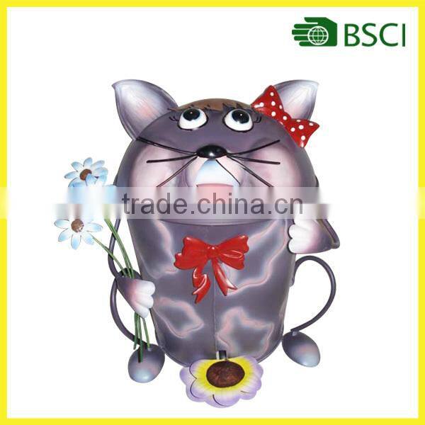 YS14611 beautiful metal waste container for home decoration