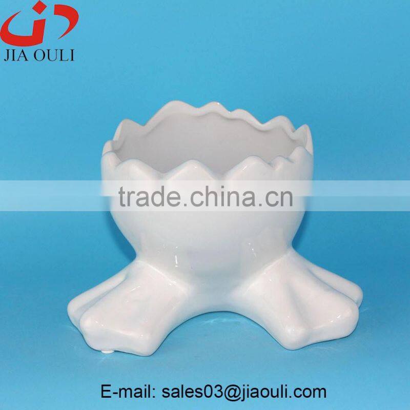 Hot sales home decor watering can shape garden planters, flower pots ceramic