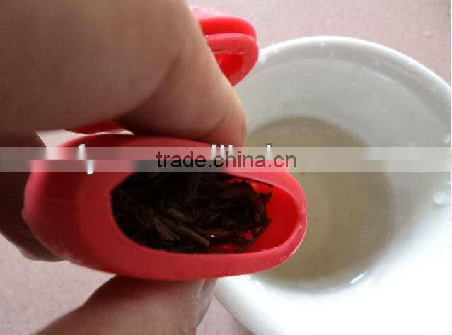 2016 top popular silicone tea filter/ silicone tea strainer