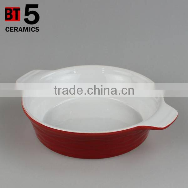 BT5-SD08R stonware 700ml red eco-friendly cookware