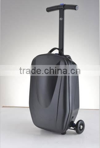 Factory direct sale foldable travel scooter suitcase