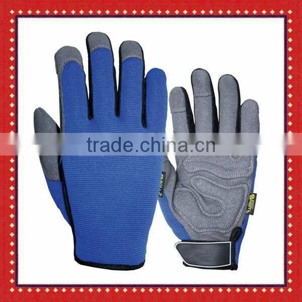 Anti-shock mechanic work gloves for safetyZM891-H