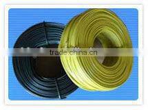 green/yellow pvc coated iron tie wire square hole on sale