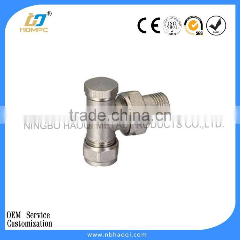 thermostatic radiator valves with compression connector