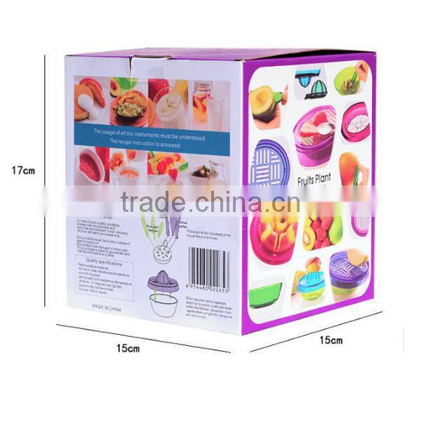 10PC DIY kitchen Gadgets Set Manual Fruit Juicer