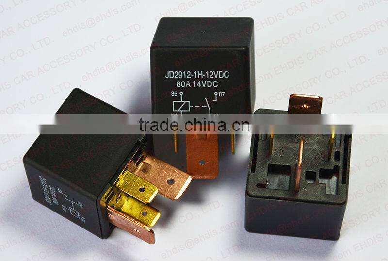 auto relay 12V 24V 80A auto 80a relay waterproof relay car electrical relay