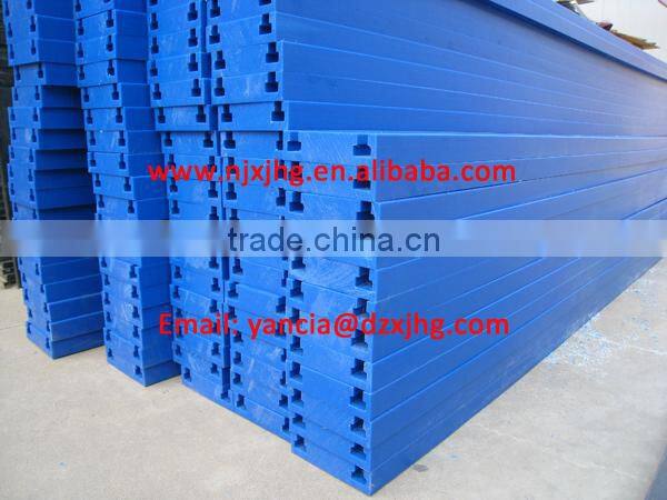 wear resistant self lubricating UHMW PE chain guides