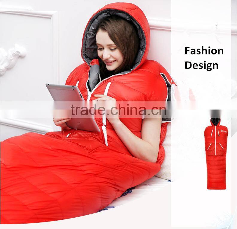 Wholesale Customized Duck Down Wearable Sleeping Bag