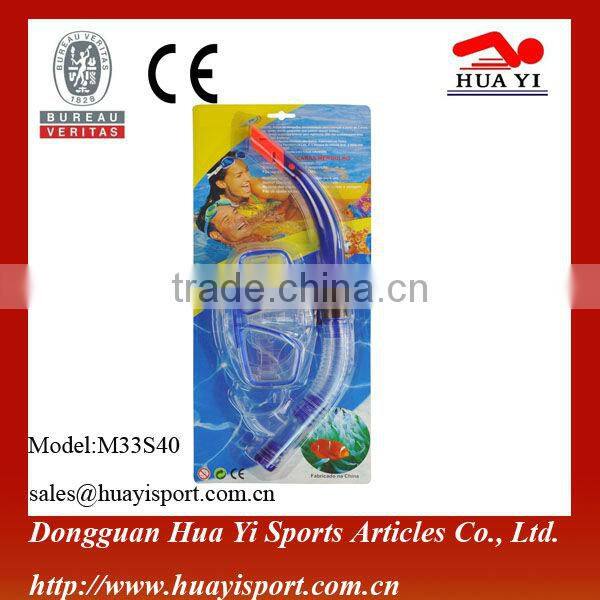 Manufacture diving product swimming mask snorkel set