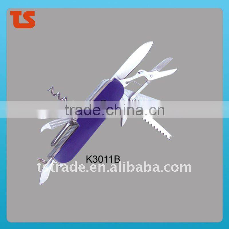 New design LED multi Novelty pocket functional strider kinfe tools(K3011B)