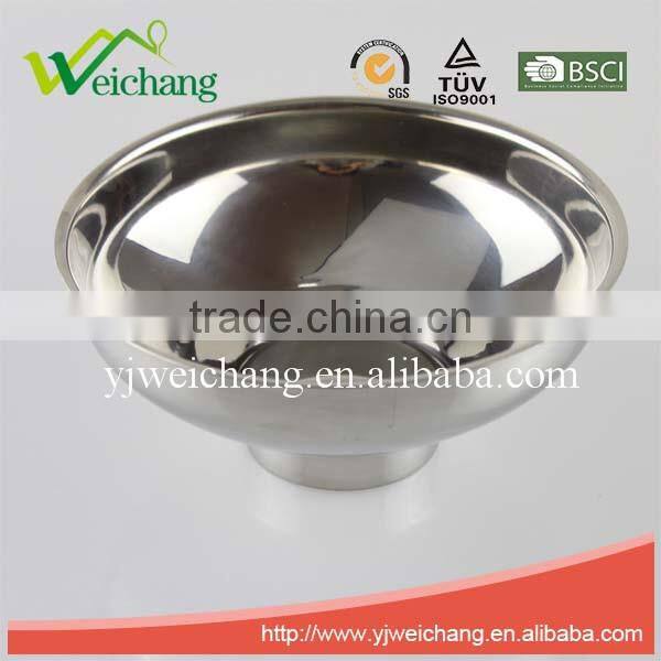 WCE180 Kitchenware Tools Oil Filling Funnel Stainless Steel Wide-Mouth Canning Funnel With Handle for Regular