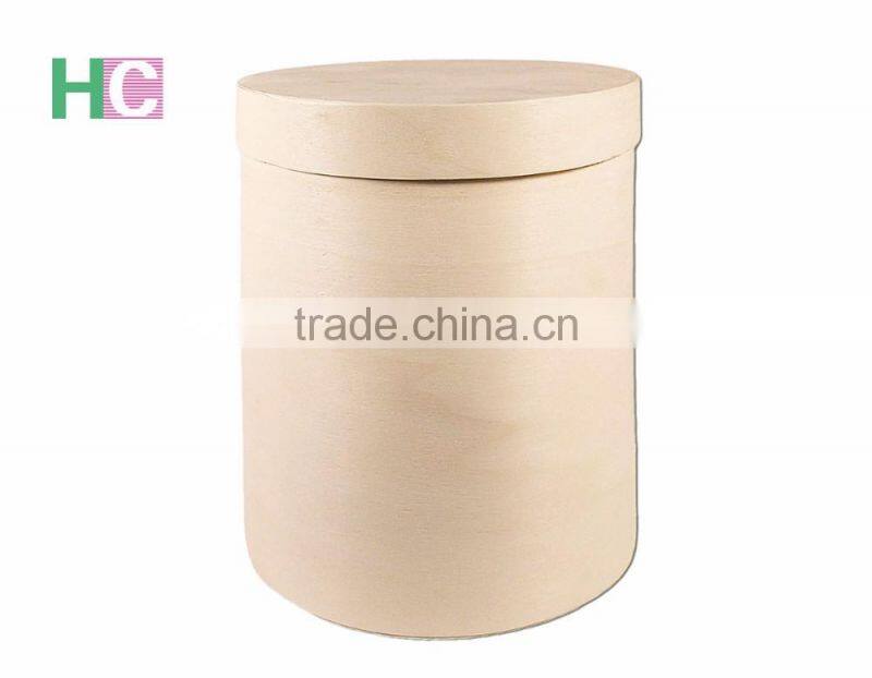 lightweight logo engraved wood candle boxes