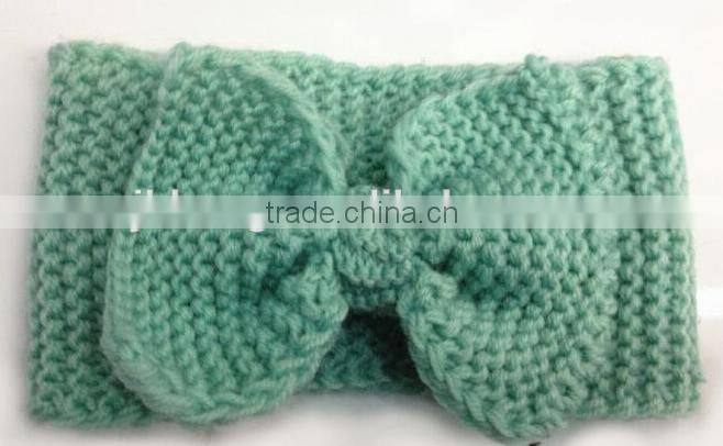 STOCK Wholesale crochet head wraps crochet bow knit headwrap