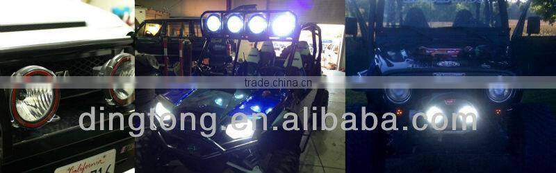 5" 35W/55W Spot/Flood HID Work Light Perfect for Truck,SUV,ATV,Farm machinery