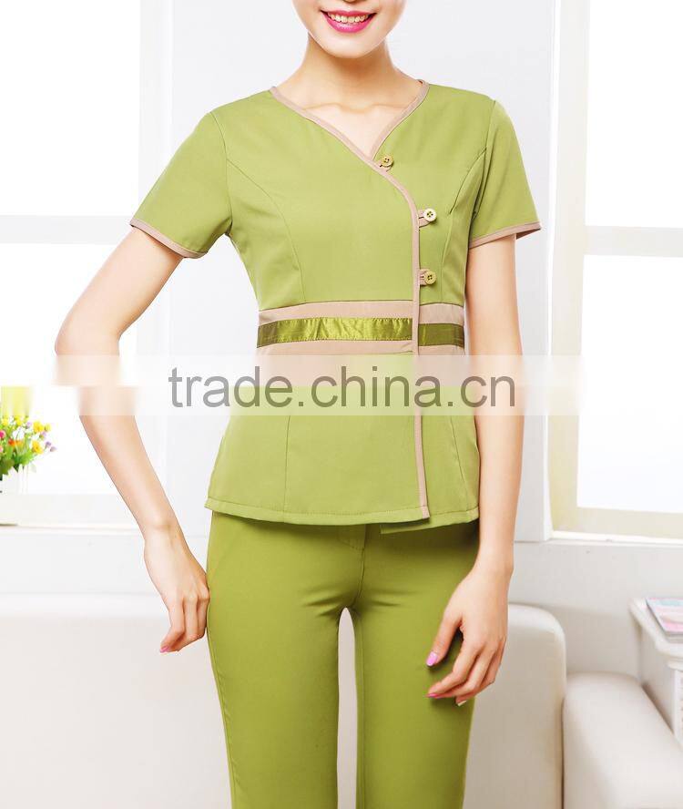 2017 OEM wholesale club costume restaurant uniform bar waitress fashion uniform high quality