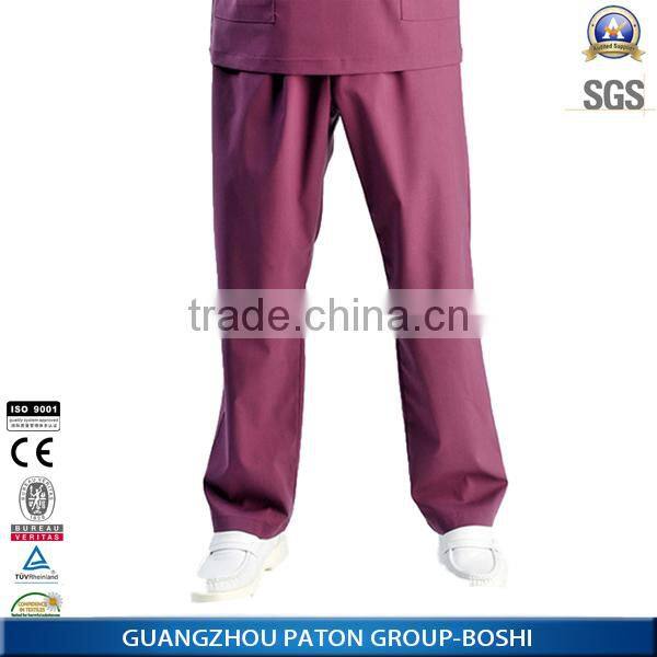 unisex hospital Uniform pants ,best sell nurse pants