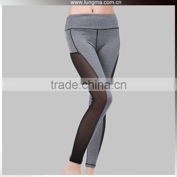 (Top Quality) Custom Yoga Comprssion Running Pants For Sports