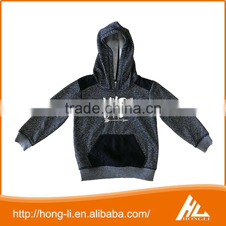 Fashion custom printed 100% polyester outwear cheap kids fleece jacket