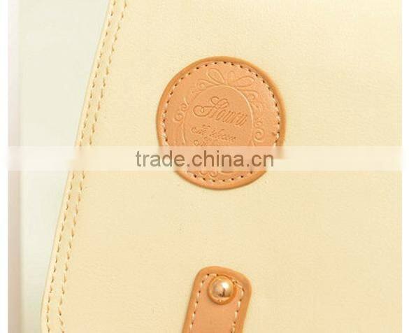 New Women's Retro College Sweet Shoulder Bag Synthetic Leather Backpack SV008057#