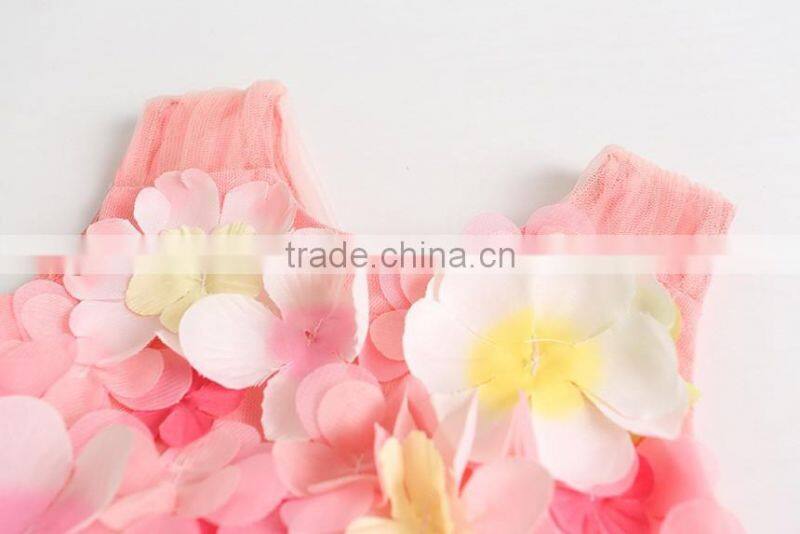 Girls gauze skirt three-dimensional decals princess wedding dress