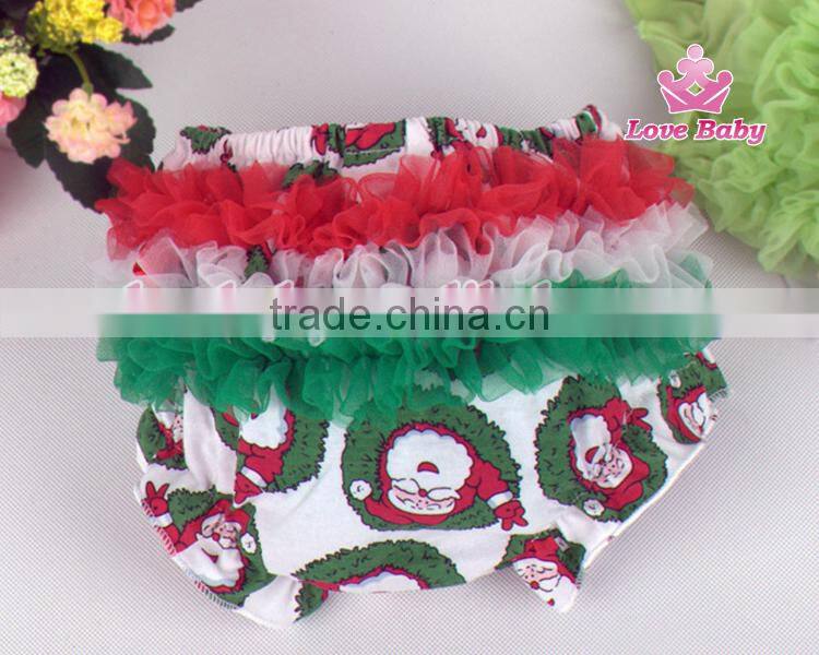 Wholesale New Desgin Cotton Cute Baby Ruffle Bloomer Baby Diaper Cover