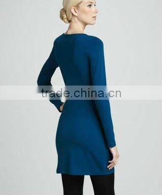 2013 Autumn New Design Ladies Long sleeve dress 3040