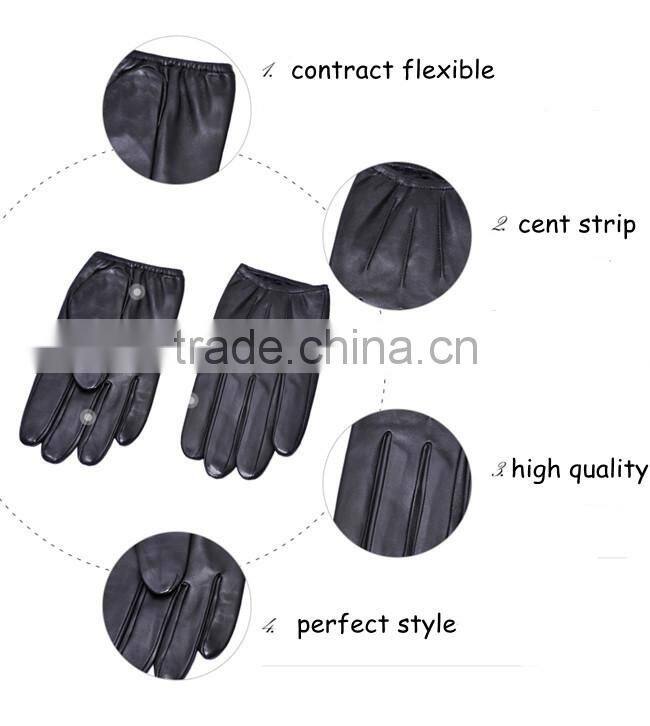 perfect style men leather gloves