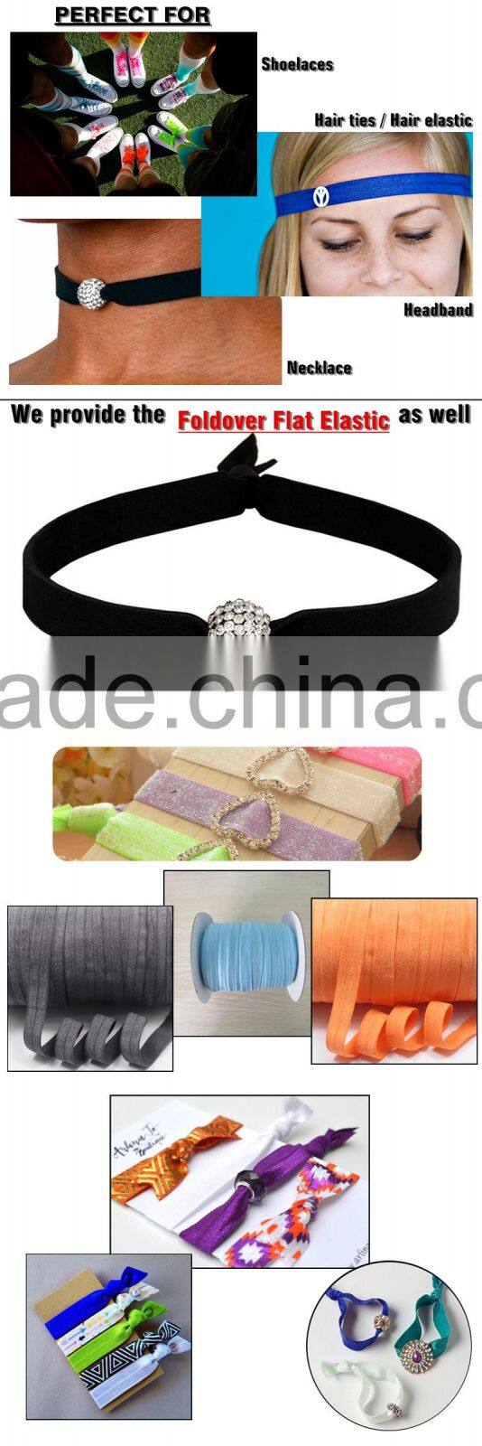 Rose Gold Crystal Bead - Rhineston Buckle for Headbands, Hair Ties and Fantastic Shoelaces - DIY Jewelry Accessores