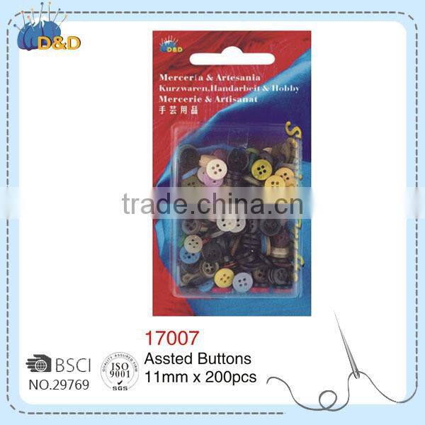 D&D Small packed different types 11mm plastic snap buttons for shirt