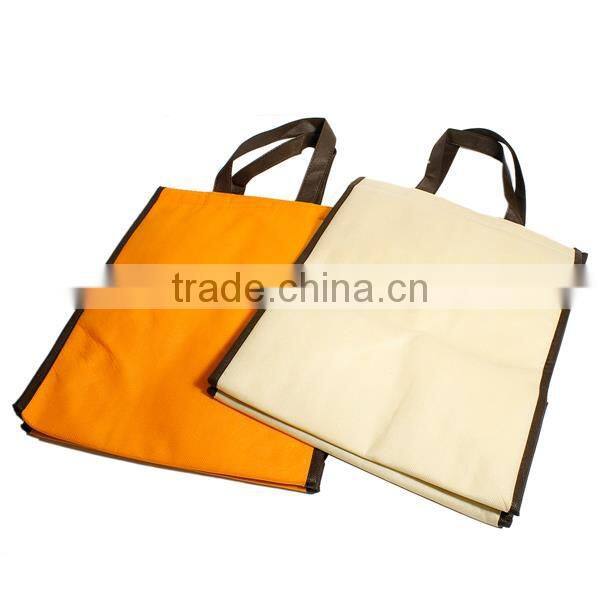 Nonwovens Food Safe Party Candy Cookie Bags Rectangle Orange