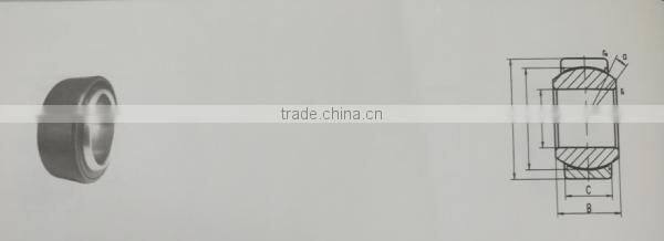 spherical plain bearing GEG15ET-2RS With sealed joints bearing