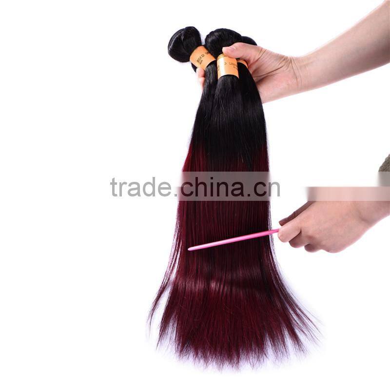 100gram Straight Ombre Hair Extensions Peruvian Human Hair