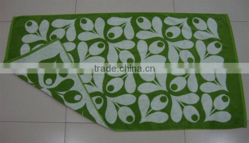 TOP 3 Shandong Factory cotton yarn-dyed jacquard beach towel