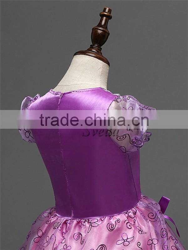 Wholesale Children's clothing Grimm's Fairy Tales Rapunzel Princess Dress Party Girls dress Fashion dress