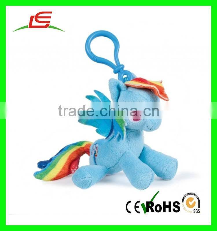 CE certificated custom plush animal keychain monkey toy plush keychain