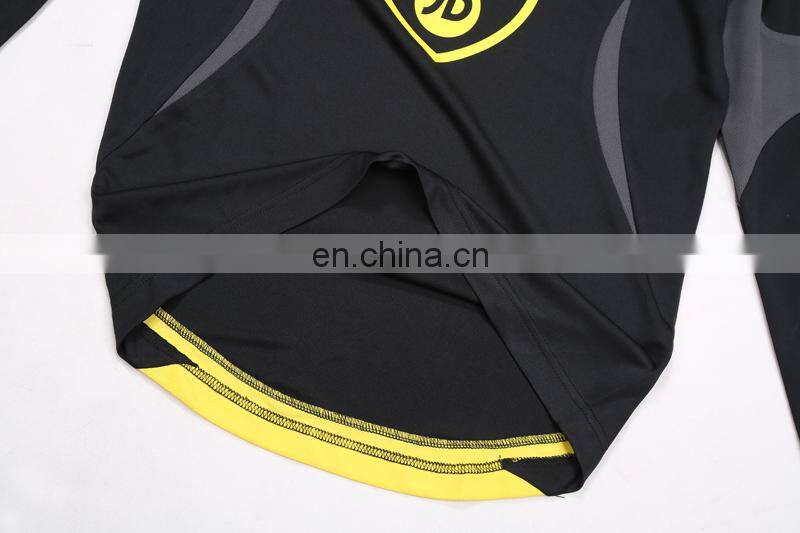 long sleeve Academic training soccer shirts