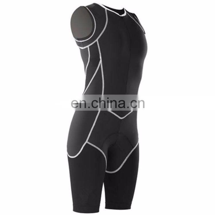 Highly breathable and high quality short sleeve triathlon wear for bike
