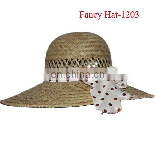 Newest Fashion Wide brim sombrero straw hat wholesale
