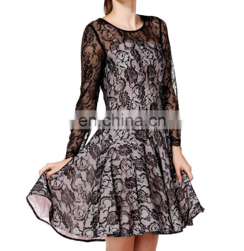 2016 new arrivel lace dress designs ladies fashion lace dresses