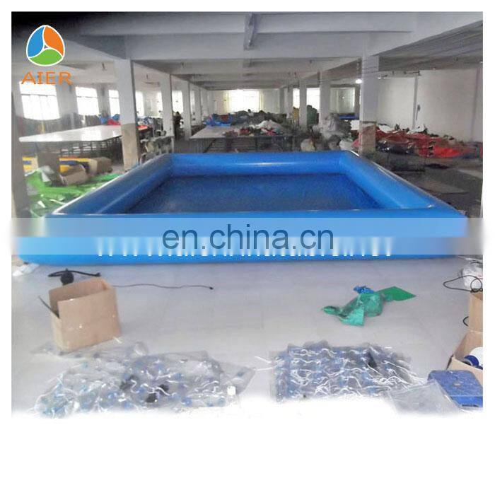 Blue inflatable hamster ball pool,inflatable pools