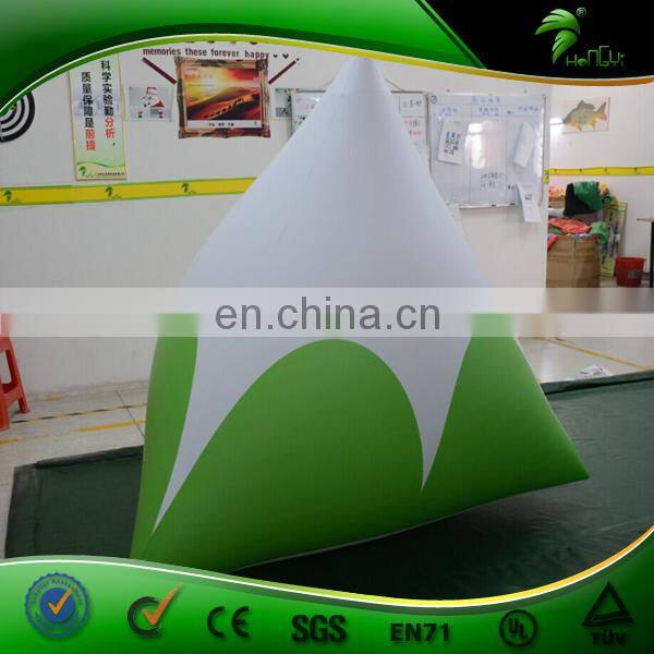 Advertising Ideas Inflatable Pyramid Shape Balloon Giant Taper Colorful Ball Triangle Buoy Toys