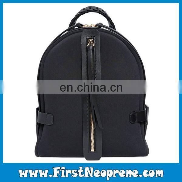 Shinning Star Cool Black Lightweight Neoprene Backpack