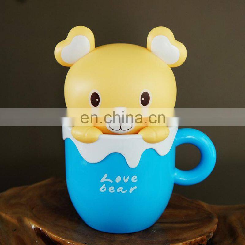 Hot sale USB rechargeable Cup Cartoon Table Lamp usb charger table lamp funky table lamps