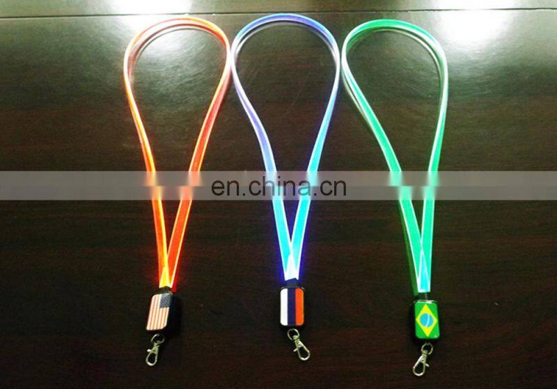 NEW party LED lanyard led flashing lanyards led flashlight necklace