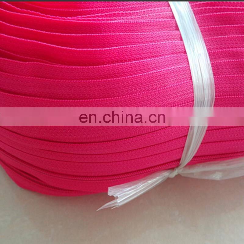 Manufacturer auto lock giant industrial zipper for sofa