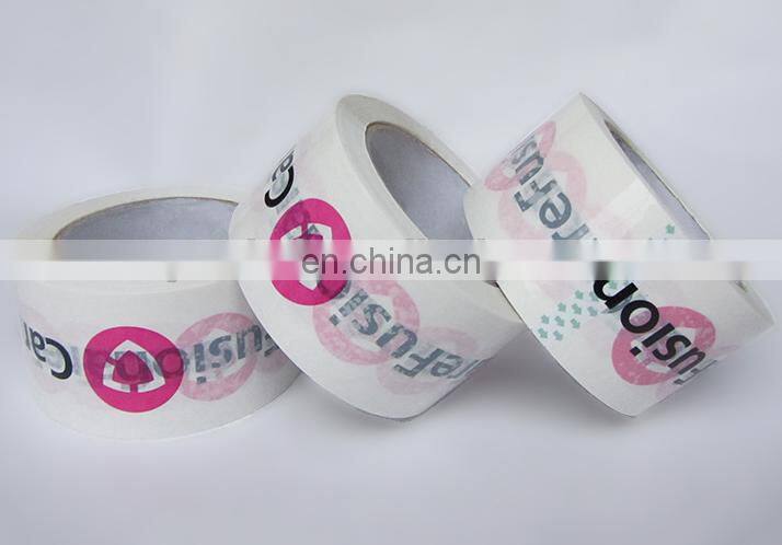 custom opp printed adhesive packing tape with logo