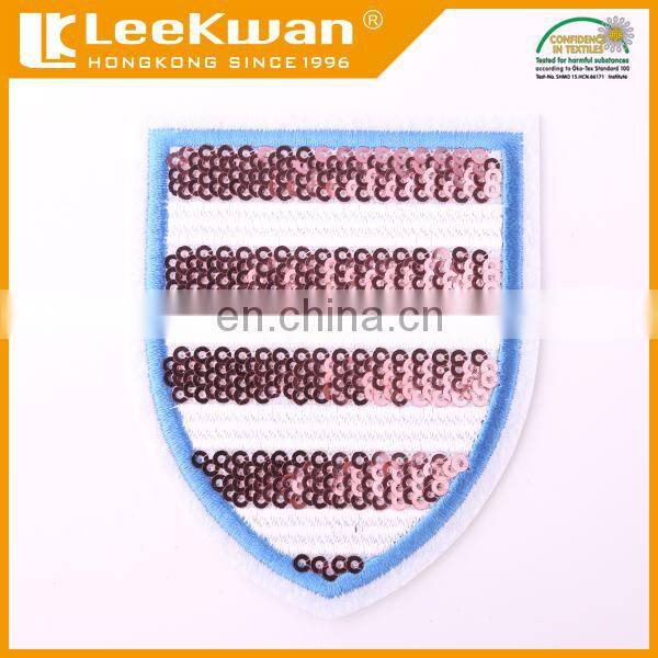 Excellent Hand sequin embroidery patches for uniform
